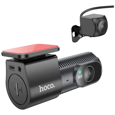 hoco. Auto kamera, 4 Mpxiel, Dual Camera, 2K, microSD - DV8