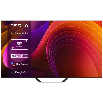 Tesla Televizor Smart LED 4K UltraHD 55", Google TV - 55E655BUS