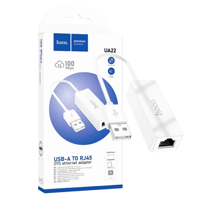 hoco. Adapter USB na LAN - UA22
