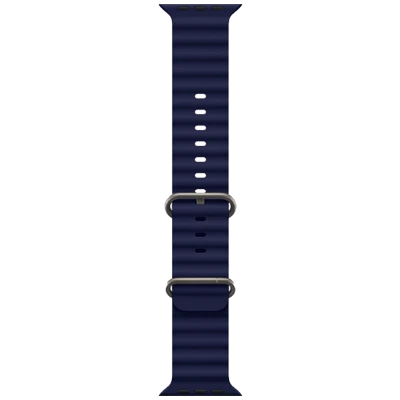 hoco. Silikonski remen za iWatch, 42/44/45/49mm, plava - iWatch WA12 Evening Blue