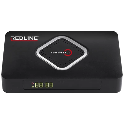 REDLINE Prijemnik DVB-S2/Android, 1/8GB, 4K, Bluetooth, LAN/WiFi - REDROID S100