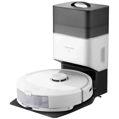 Roborock Robot usisavač sa stanicom za pražnjenje, 5200 mAh, WiFi - Q8 Max+ White