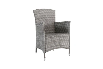 Bastenska fotelja od ratana ATLANTIC - siva