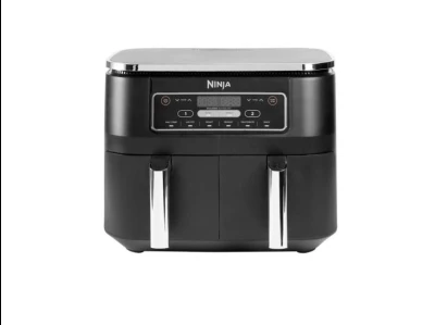 Ninja dvozonska fritezaKapac. 7.6L, 6 funk. kuhanja,do 75% brze i manje masti, snaga 2400W