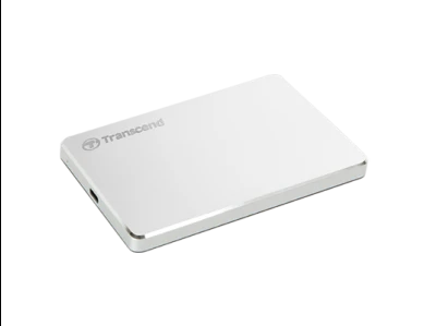 Transcend HDD 2TB StoreJet C3SPortable,Type-C,Silver