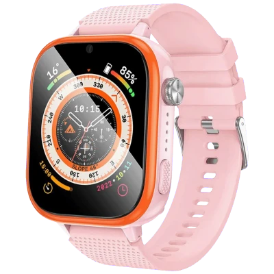 hoco. Pametni sat za djecu, 1.83" ekran, 4G, Nano SIM - Y101 Pink