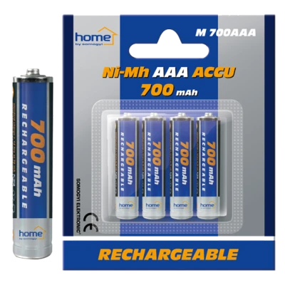 home Baterija punjiva AAA, 700mAh, blister 4 kom - M 700AAA