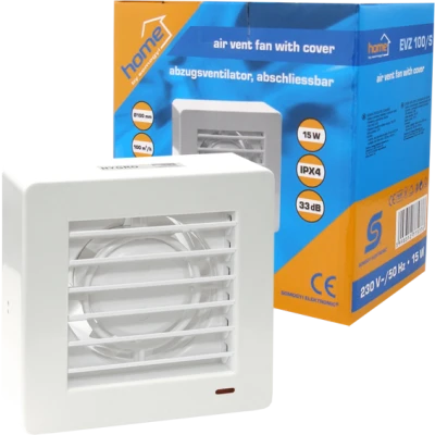 home Aspirator ugradbeni za ventilaciju 150x150mm - EVZ 100/S