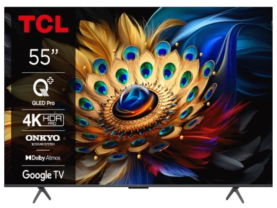 TCL 55"C655 4K QLED TVMotion Clarity 120HZ Google TVHDMI 2.1; 2.1 ONKYO Dolby Atmos