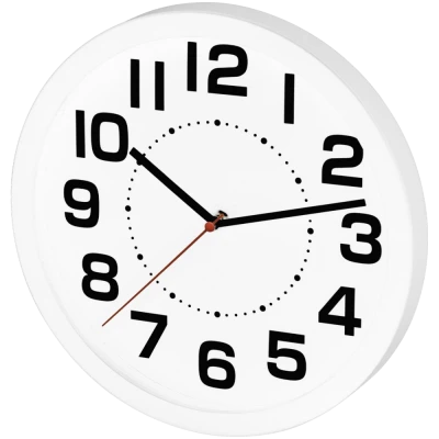 home Zidni sat Home AWC250WH, staklena prednja strana, visoki kon