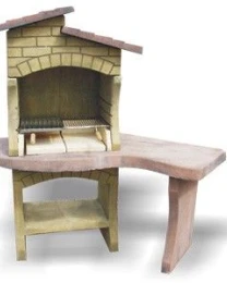 BEPRO BETONSKI ROŠTILJ R6 VP PATINA