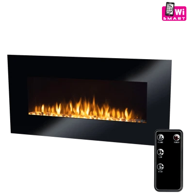 home Kamin, električni, 2000W, LED svjetlost, WiFi - FKK 3000 WIFI