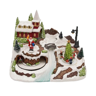 home Dekorativna LED rasvjeta, diorama, selo - DRM 10