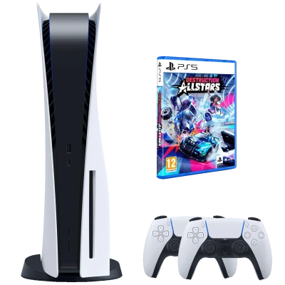 Sony Igraća konzola PlayStation 5+Controller+Destruction AllStars - PS5 Slim D+W.Contr.+Destr. AllStars