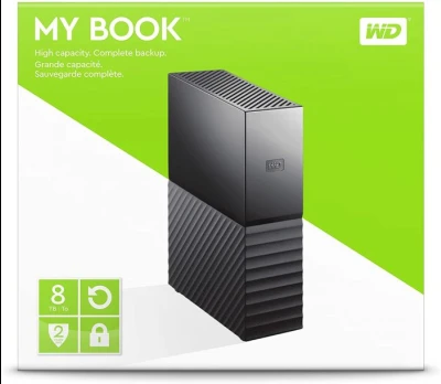 WD HDD 8TB MyBook externalUSB 3.0,Black