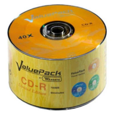 CD-R TRAXDATA, 80 min, 52X, spindle 50 kom, ValuePack