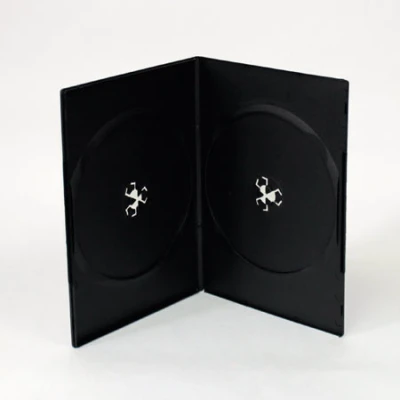 Omot za 2 DVD-a, CRNI 7mm, DVD-2BS