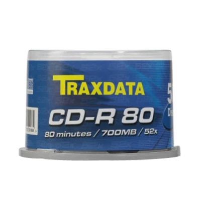 CD-R TRAXDATA, 700 MB, 52X, CAKE 50 kom