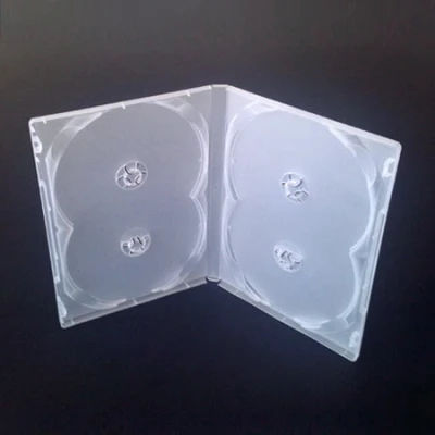 Omot za 4 DVD-a, PROZIRNI 14mm, DVD-4P