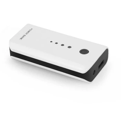 PowerBank ESPERANZA ELECTRON, 5200mAh, WHITE/BLACK, EMP104WK