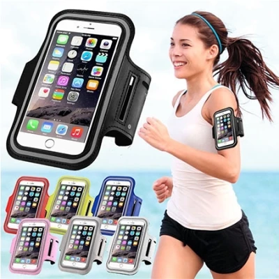 Sportska futrola za mobitel ESPERANZA ARMBAND, velicina L, 68,5 x 130mm, touch sensitive EMA122K-L