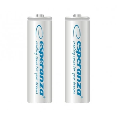 Punjive baterije ESPERANZA RECHARGEABLE Ni-MH  AA 2000MAH 2kom. white, EZA103W