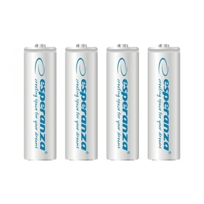 Punjive baterije ESPERANZA RECHARGEABLE Ni-MH AA 2000MAH 4kom. white, EZA104W