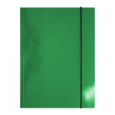 FASCIKLA SA GUMICOM A4 600gr.FORNAX,zelena