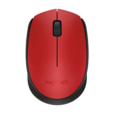 Miš LOGITECH M171, wireless, red, 910-004657/641