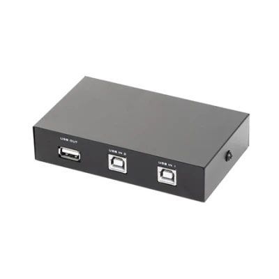 Manual USB data 2port switch 2>1, GEMBIRD, DSU-21