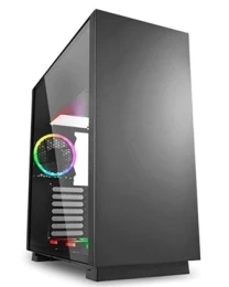 Kućište SHARKOON gaming, PURE STEEL RGB ATX