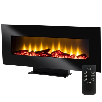 home Kamin, električni, 1800W, LED svjetlo, daljinski upravljač - FKK 24