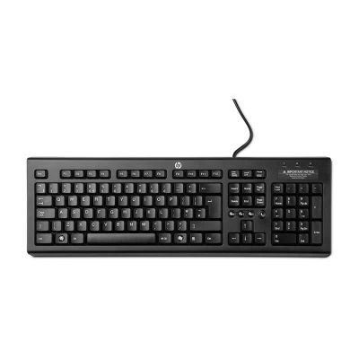 Tastatura HP Classic Wired Keyboard, black, USB, WZ972AA