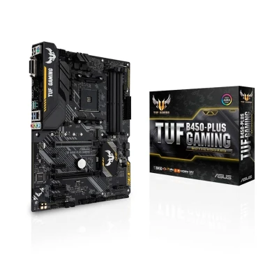 ASUS MB TUF B450-PLUS GAMING;AMD B450;4xDDR4;DVI,HDMI;RAID;micro ATX