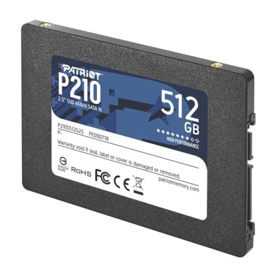 SSD 2,5" PATRIOT P210 SATA 3 512GB P210S512G25