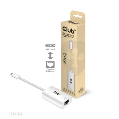 USB3.2 Type-C to LAN Ethernet adapter converter Club 3D CAC-1519