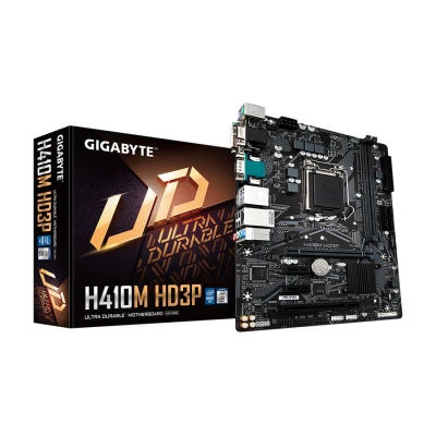 GIGABYTE MB H410M HD3P 1.1 Intel H410, LGA 1200, 2xDDR4 VGA, DVI, HDMI,DP, micro ATX