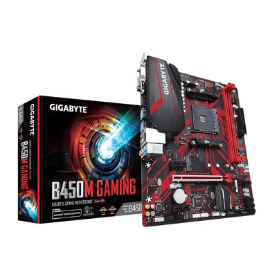 GIGABYTE MB B450M GAMING 1.1AMD B450, 2xDDR4, VGA, DVI, HDMI, micro ATX