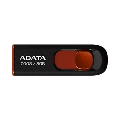 USB Memory stick Adata UFD 16GB C008 Black USB 2.0, Brzina čitanja 30 MB/s, Brzina pisanja 10 MB/s,AC008-16G-RKD