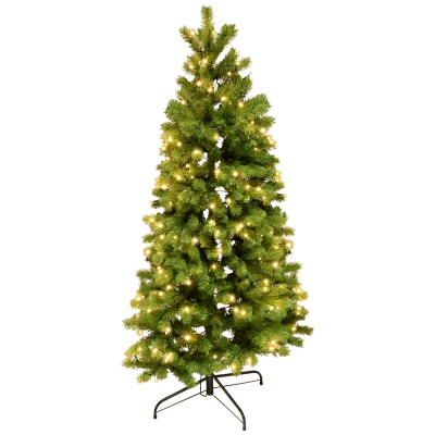 home Dekorativni bor s LED rasvjetom, 3D + 2D iglice, 150 cm - KMF 7/150