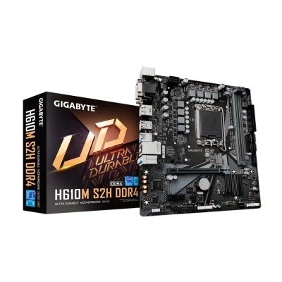 GIGABYTE MB H610M S2H DDR4 1.0 Intel H610;LGA1700;2xDDR4 VGA,DVI,HDMI,DP;micro ATX
