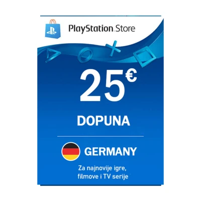 Playstation Network - Germany 25€