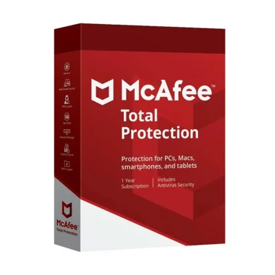 McAfee Total Protection 3 Devices 1 Year