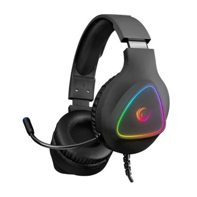 Slušalice sa mikrofonom gaming RAMPAGE M7 MONCHER black, RGB LED, USB 7.1