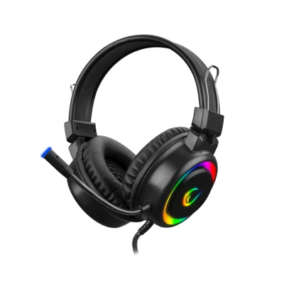 Slušalice sa mikrofonom gaming RAMPAGE SN-R10 ALQUIST black, 3,5 mm, RGB