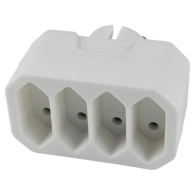home Strujni razdjeljnik, 4 x Euro utičnice - NV 24/WH