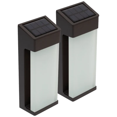 home Solarna zidna svjetiljka, pakiranje 2 kom. - MX 655/2