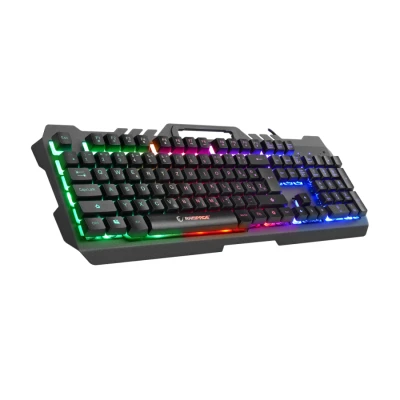 Tastatura gaming RAMPAGE KB-R57 X-JAMMER Rainbow sa pozadinskim osvetljenjem USB BiH LC Layout, 37444