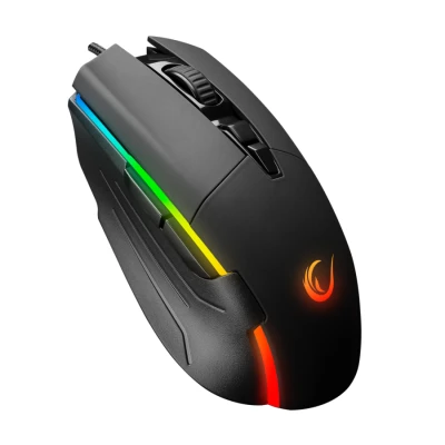 Miš gaming RAMPAGE SMX-52 BROKER black, USB, RGB,7200dpi