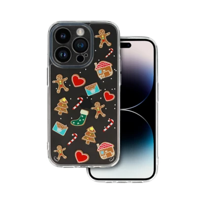 ZAŠTITNA MASKA CHRISTMAS CASE ZA SAMSUNG A14 5G DESIGN 2 CLEAR